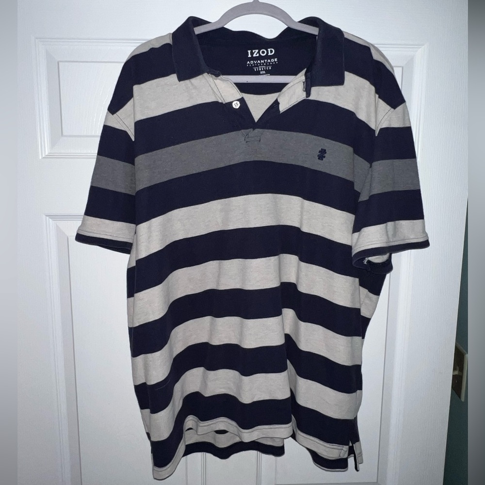 Men’s Izod polo, sz xxl, $15